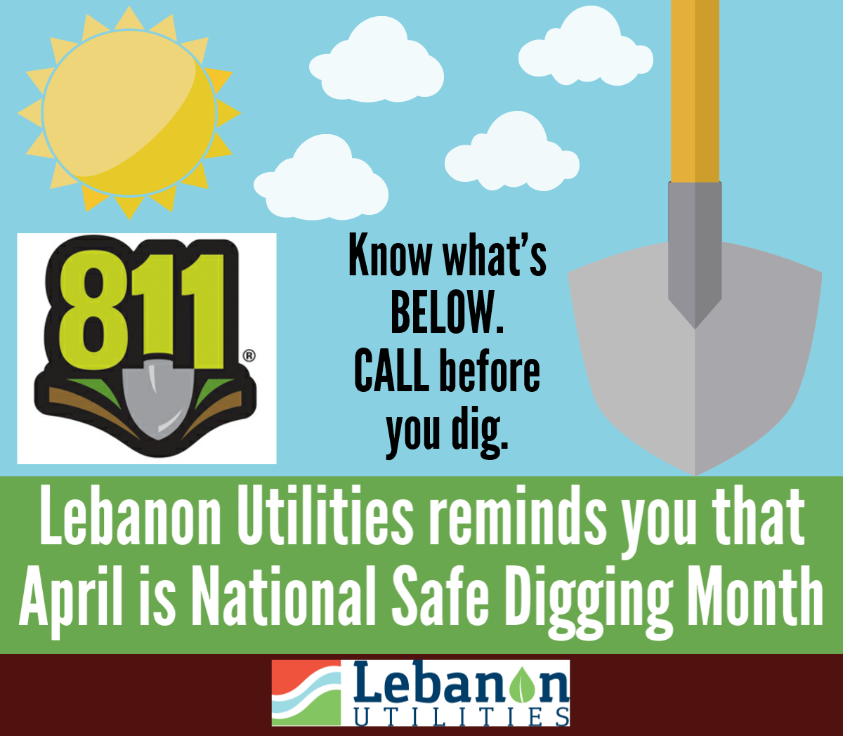 April is National Safe Digging Month